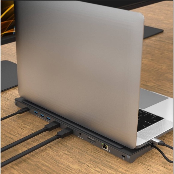 J5create USB-C  Dual HDMI Docking station 10 in 1 - Picture 8 of 12